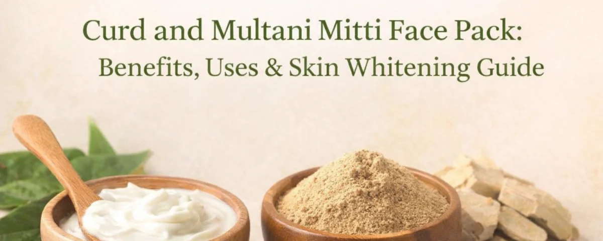 curd and multani mitti