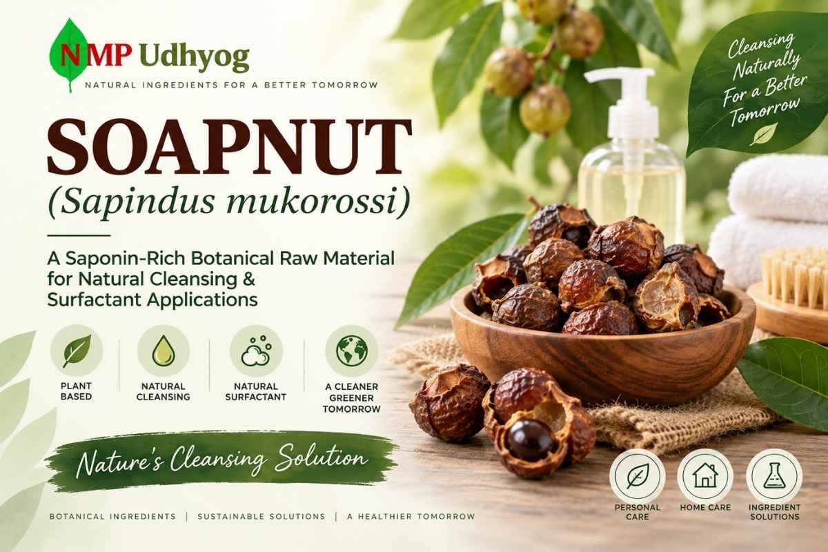 A Saponin-Rich Botanical Raw Material for Natural Cleansing & Surfactant Applications